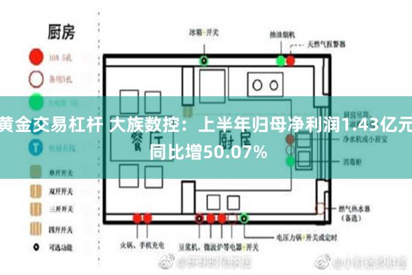 黄金交易杠杆 大族数控：上半年归母净利润1.43亿元 同比增50.07%